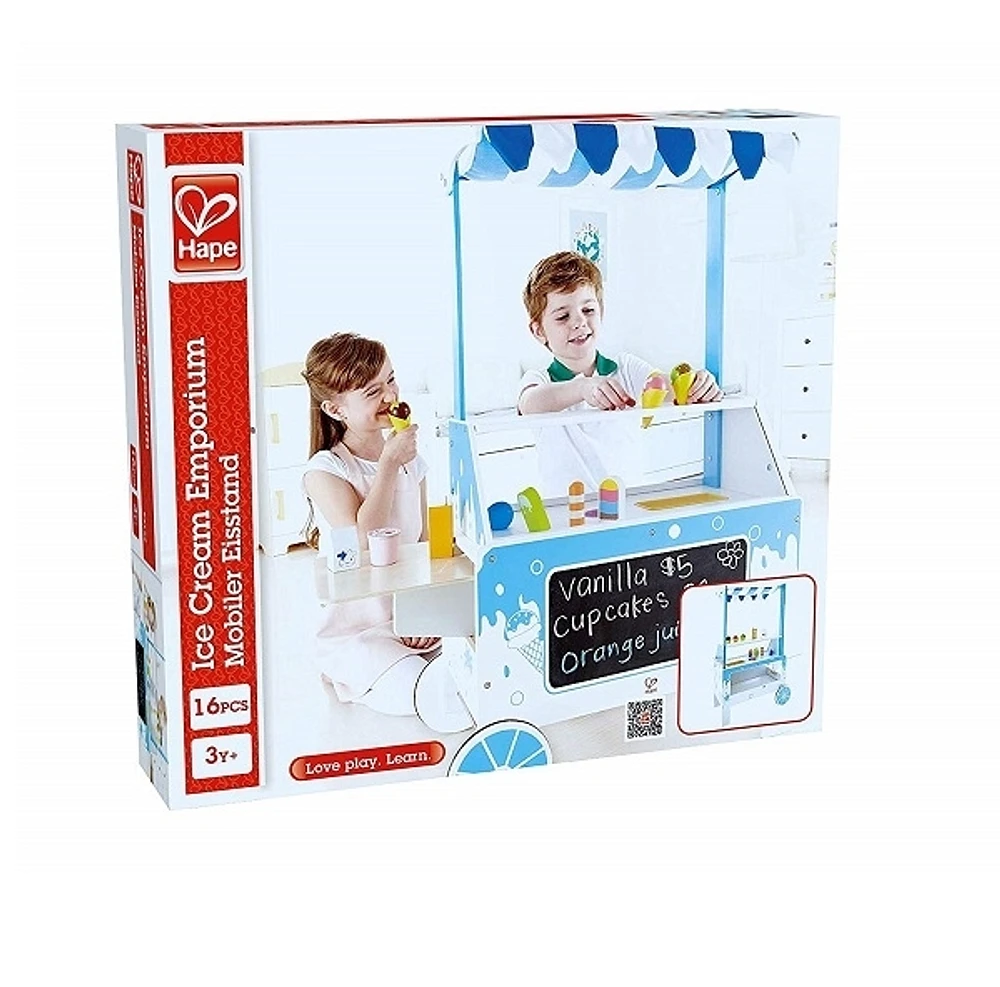 Ice Cream Emporium Play Kitchen Toy (Wooden)