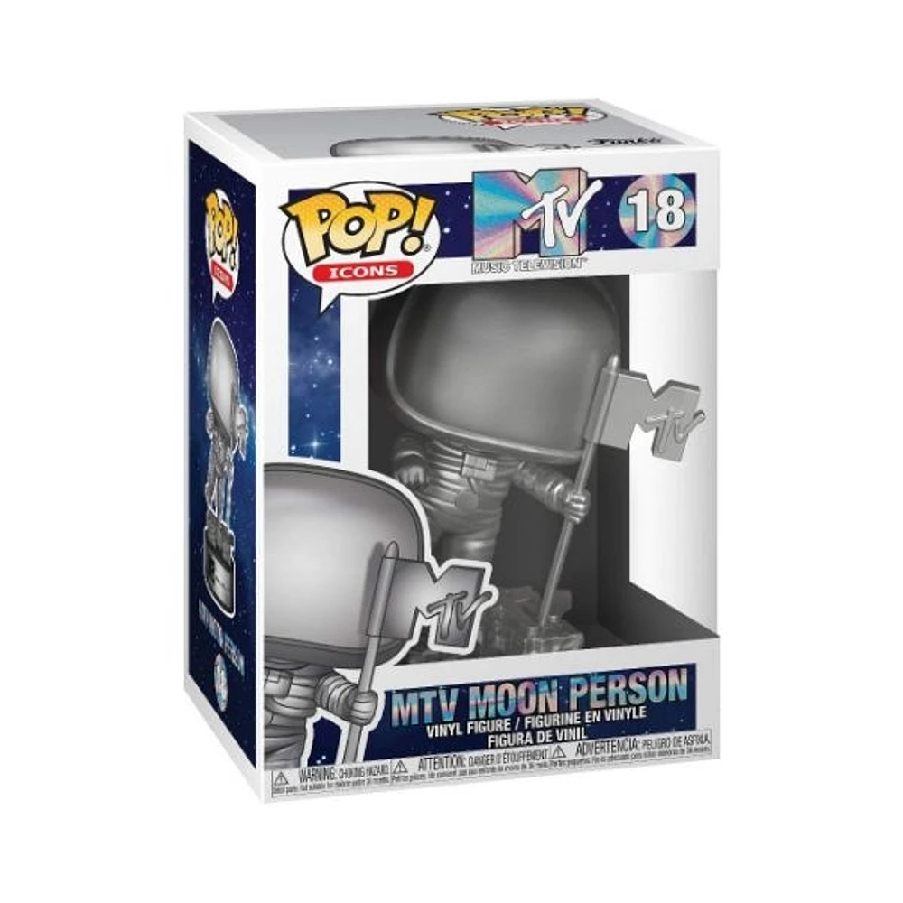 Pop AD Icons: MTV – MTV Moon Person Vinyl Figure