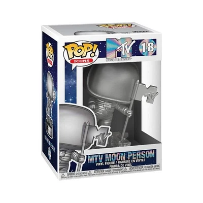 Pop AD Icons: MTV – MTV Moon Person Vinyl Figure