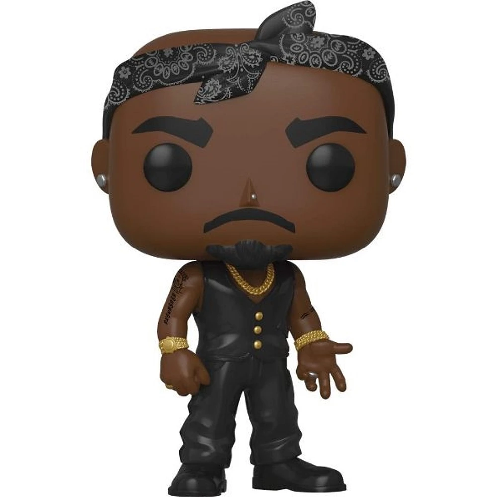 Funko Pop! Rocks Tupac Vest with Bandana