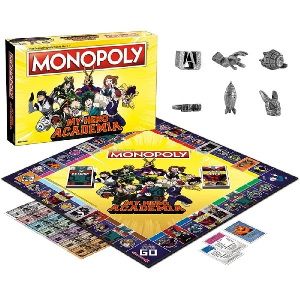 Monopoly My Hero Academia Board Game