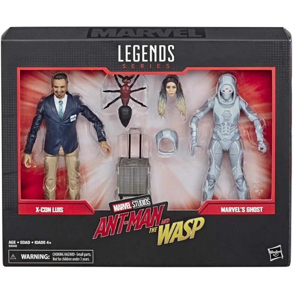 Hasbro Marvel Legends Series Ant-Man and The Wasp 6-Inch-Scale Movie-Inspired Action Figure 2-Pack