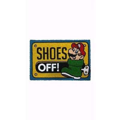 Mario Shoes Off Color Doormat 60 X 40cm