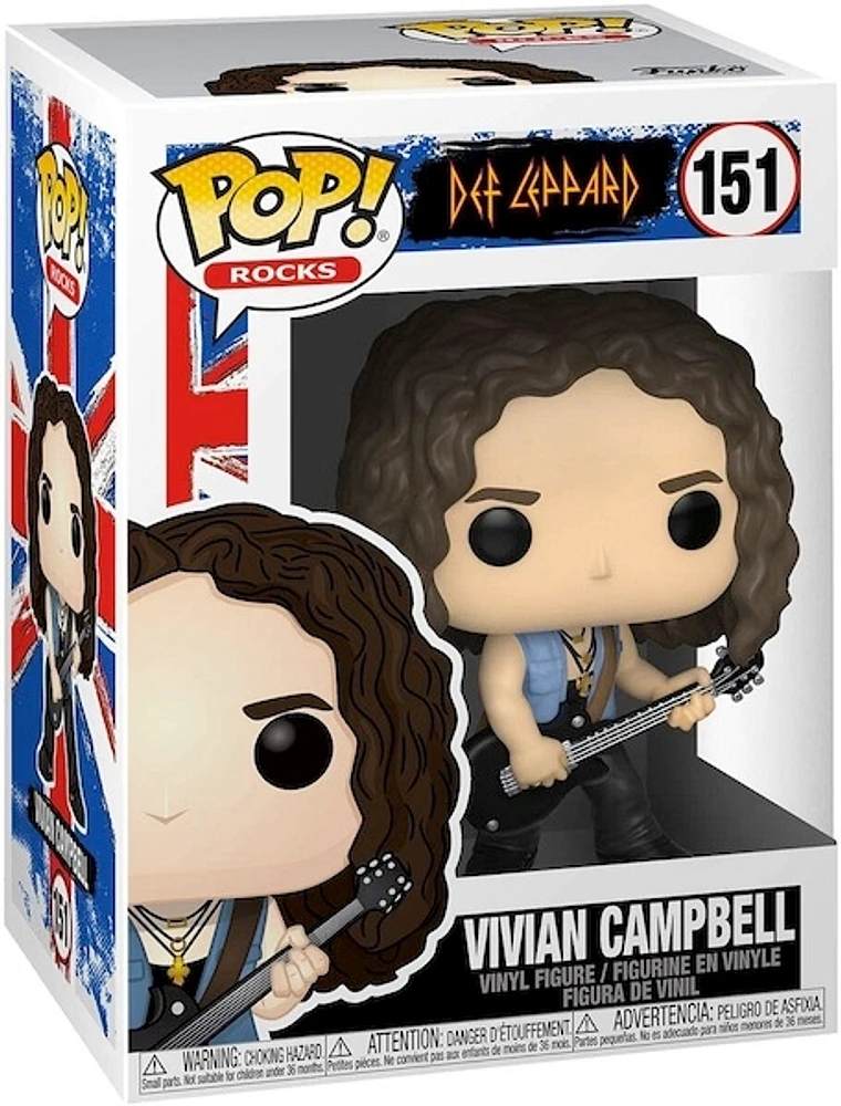 Funko Pop! Def Leppard Vivian Campbell