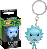 Funko Pop! Rick & Morty Hologram Rick Clone Keychain