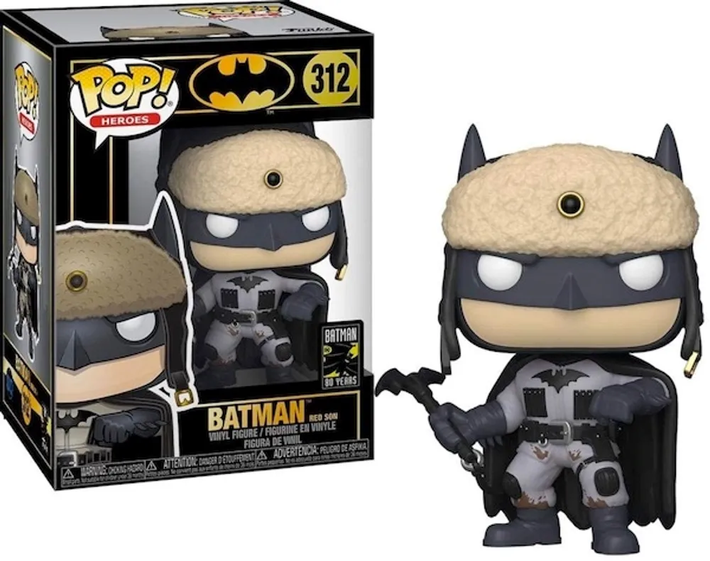 Funko Pop Heroes: Batman 80th Red Son Batman | Metropolis at Metrotown