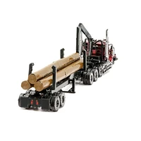 WS 4900 Log Truck and Trailer Metal Earth 3D Model Kit