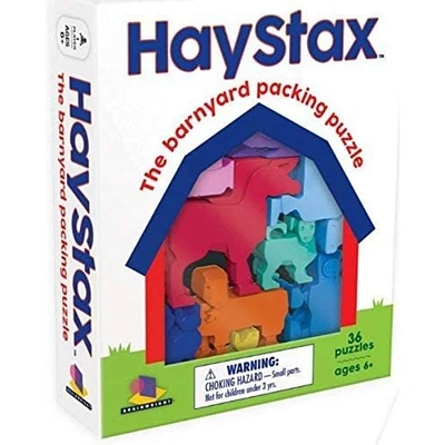 Brainwright Hay Stax – The Barnyard Packing Puzzle