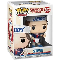 Pop Television: Stranger Things – Steve With Hat & Ice Cream Vinyl Figure