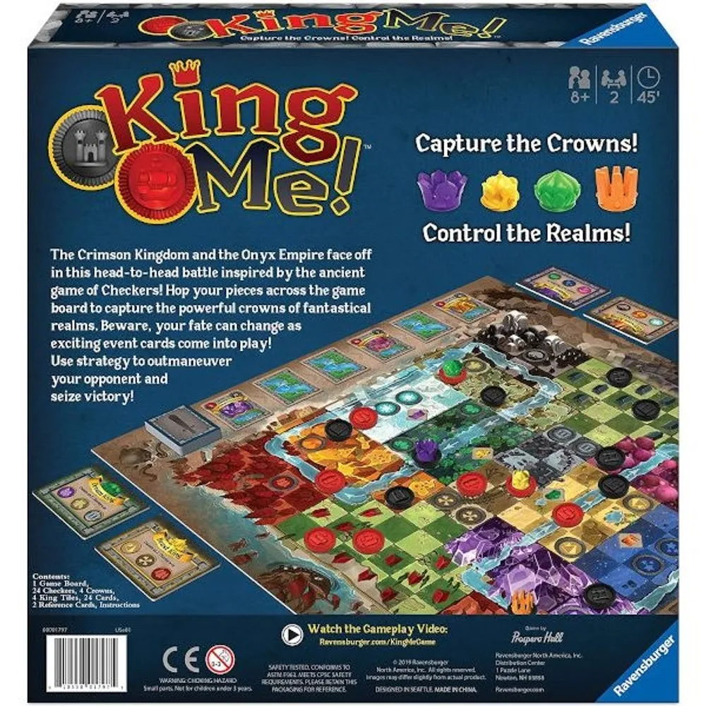 Mind Games King Me Board Game | Coquitlam Centre