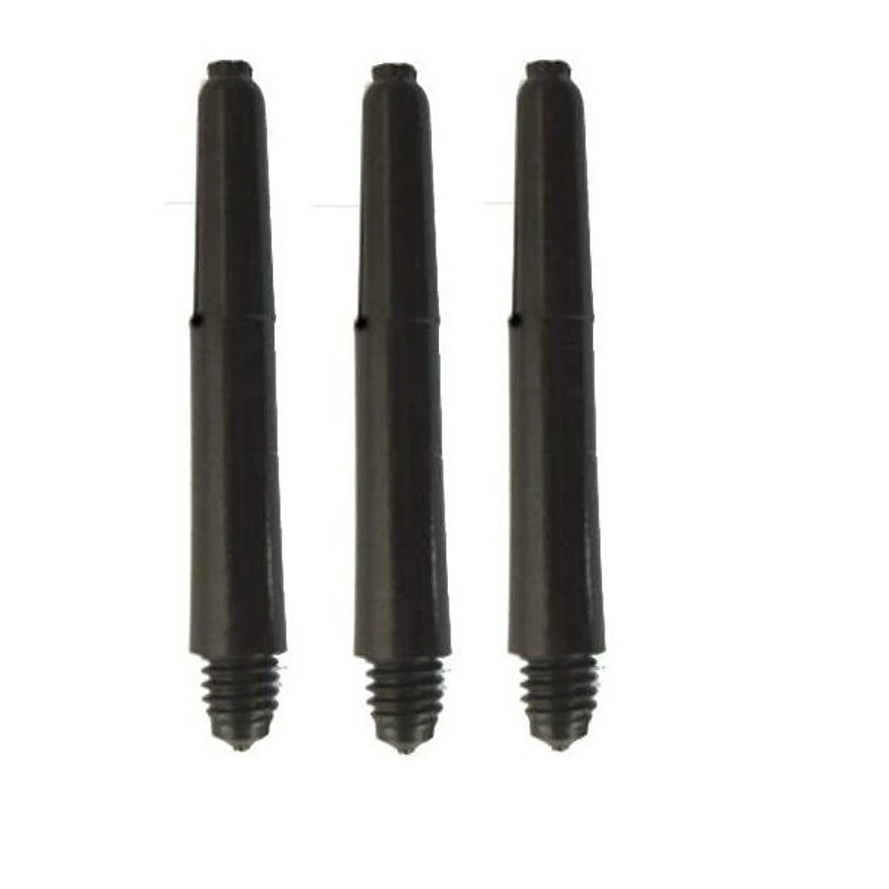 Deflectagrip 2BA Black Nylon Dart Shafts Assorted (Random Pick)