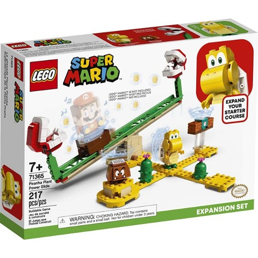 LEGO Super Mario: Piranha Plant Power Slide Expansion Set – 217 Pieces