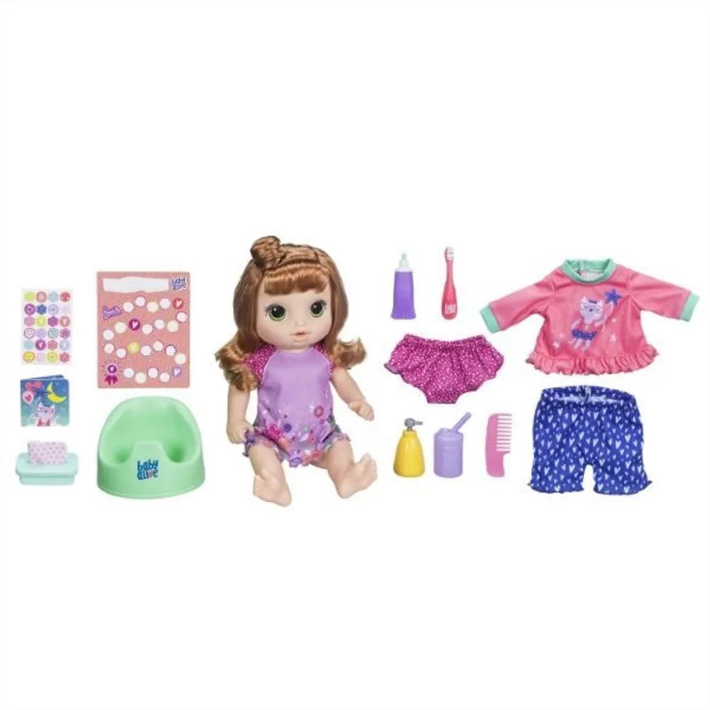 potty doll baby alive