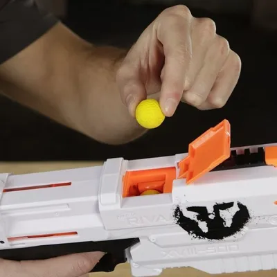 Nerf Pro Gelfire Ghost Blaster, Boost Barrel, 5000 Gel Rounds