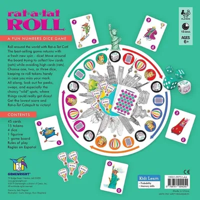 Rat-A-Tat Roll – A Fun Numbers Dice Game