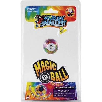 World’s Smallest Magic 8 Ball Tie Dye