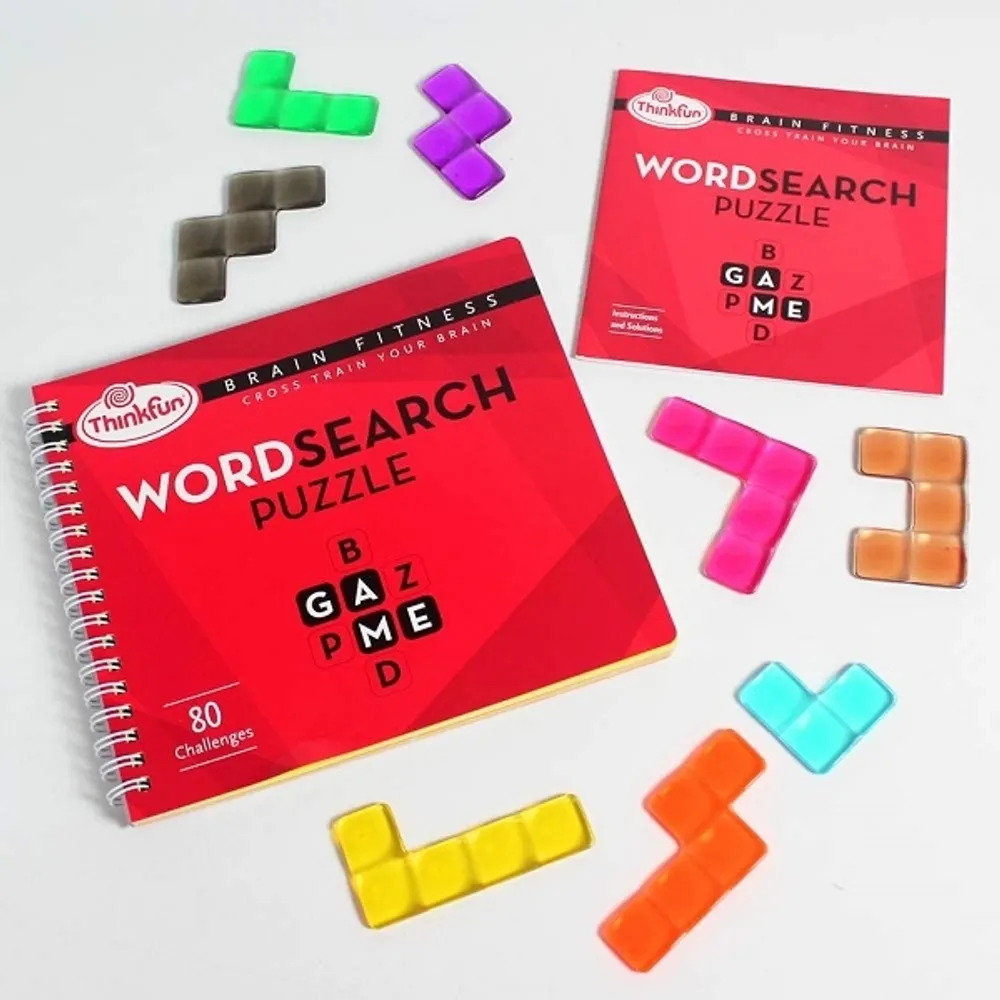 ThinkFun Brain Fitness Word Search Puzzle