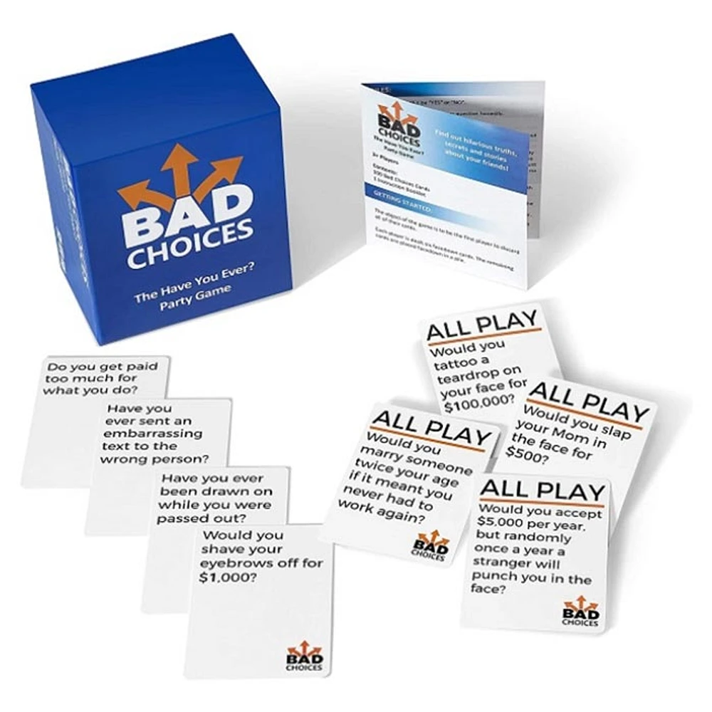 Bad Choices Base Party Game