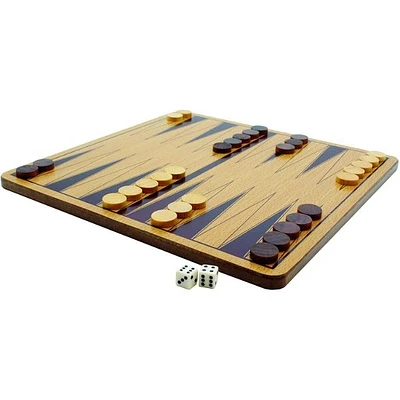 TCG Toys Solid Wood Backgammon