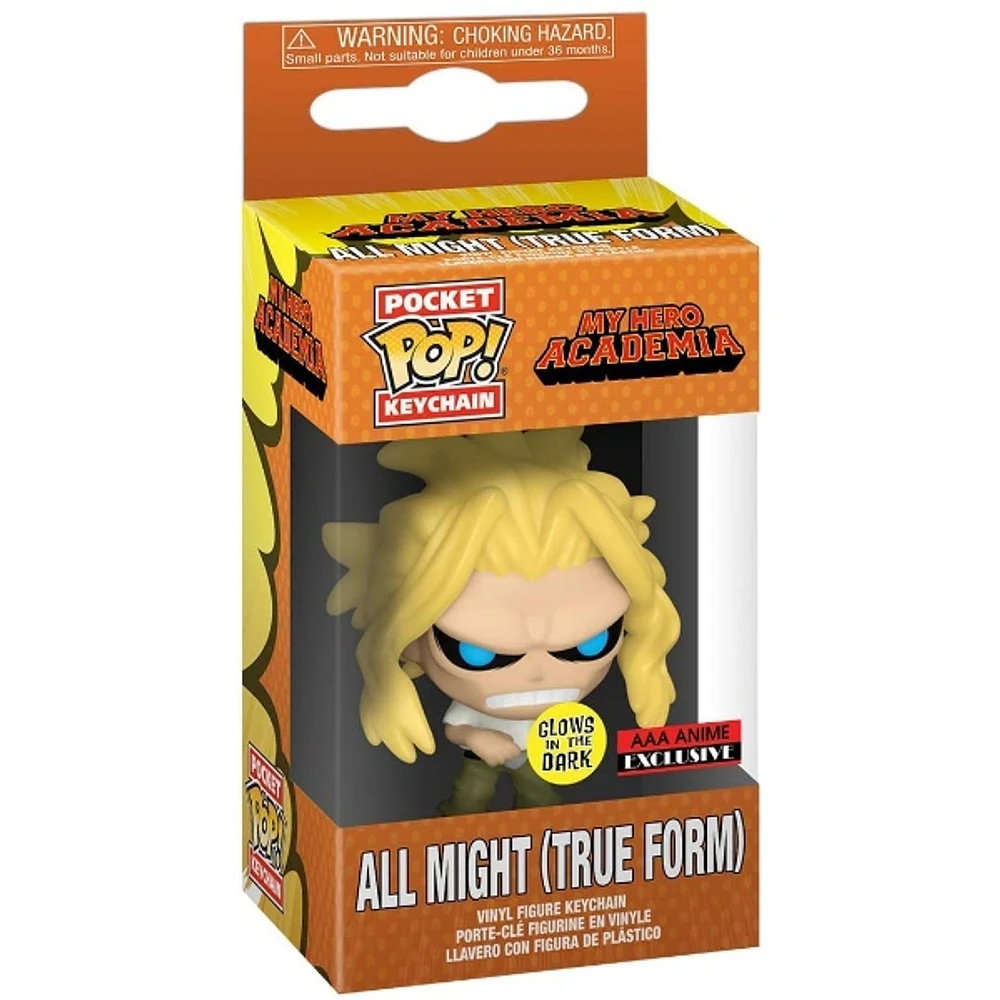 Funko Pop! Key Chain My Hero Academia All Might (True Form)