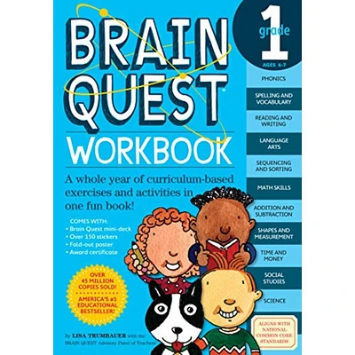 Brain Quest Workbook: Grade 1