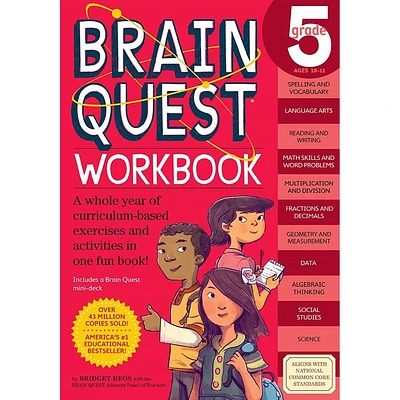 Brain Quest, Workbook Grade 5