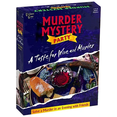 Murder Mystery Party A Taste for Wine & Murder