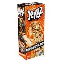 Jenga Classic Game The Original Wood Block Party Gaming