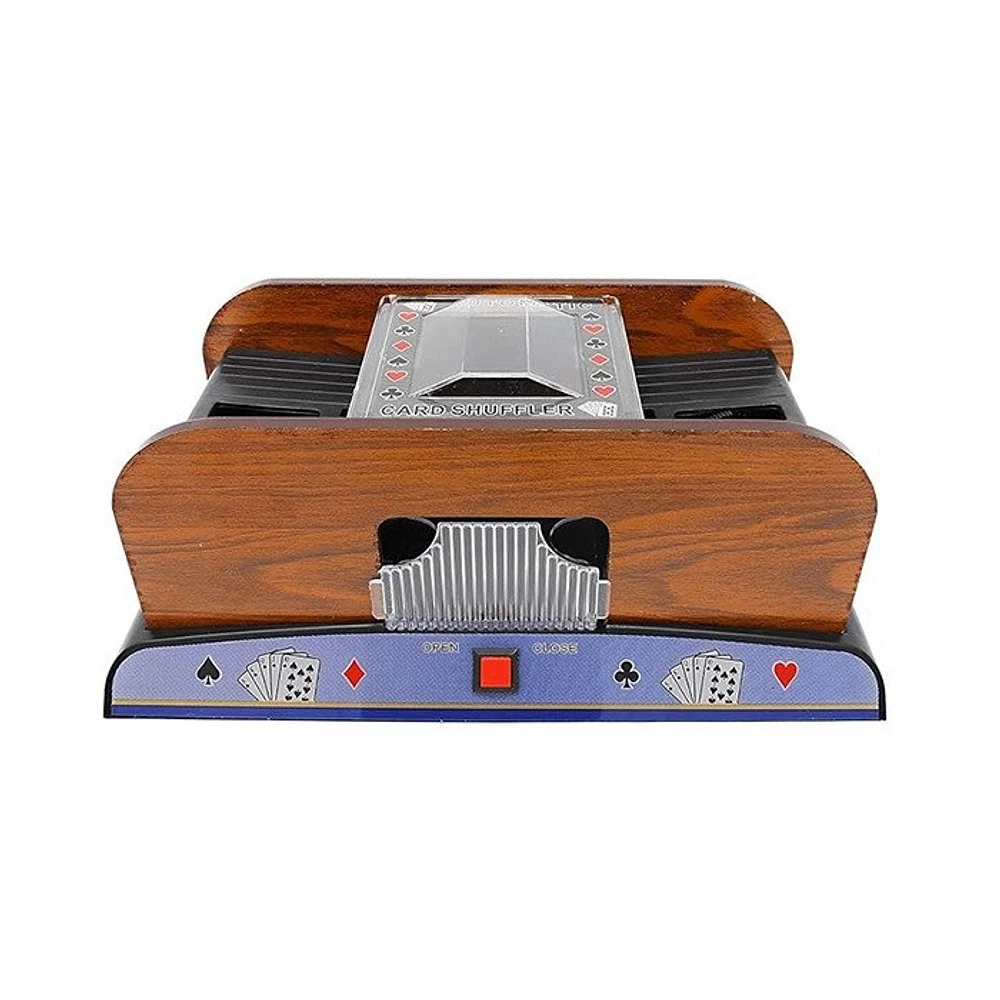 Deluxe Wood Card Shuffler