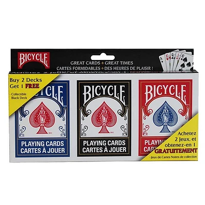 Bicycle Rider Poker Deck 3 Pack