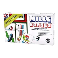 Mille bornes auto race card