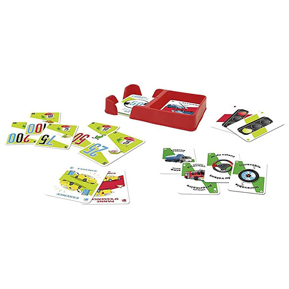 Mille bornes auto race card