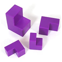 Pocket Brainteaser A-Ha! Fifth Chair Puzzle 4 Pcs