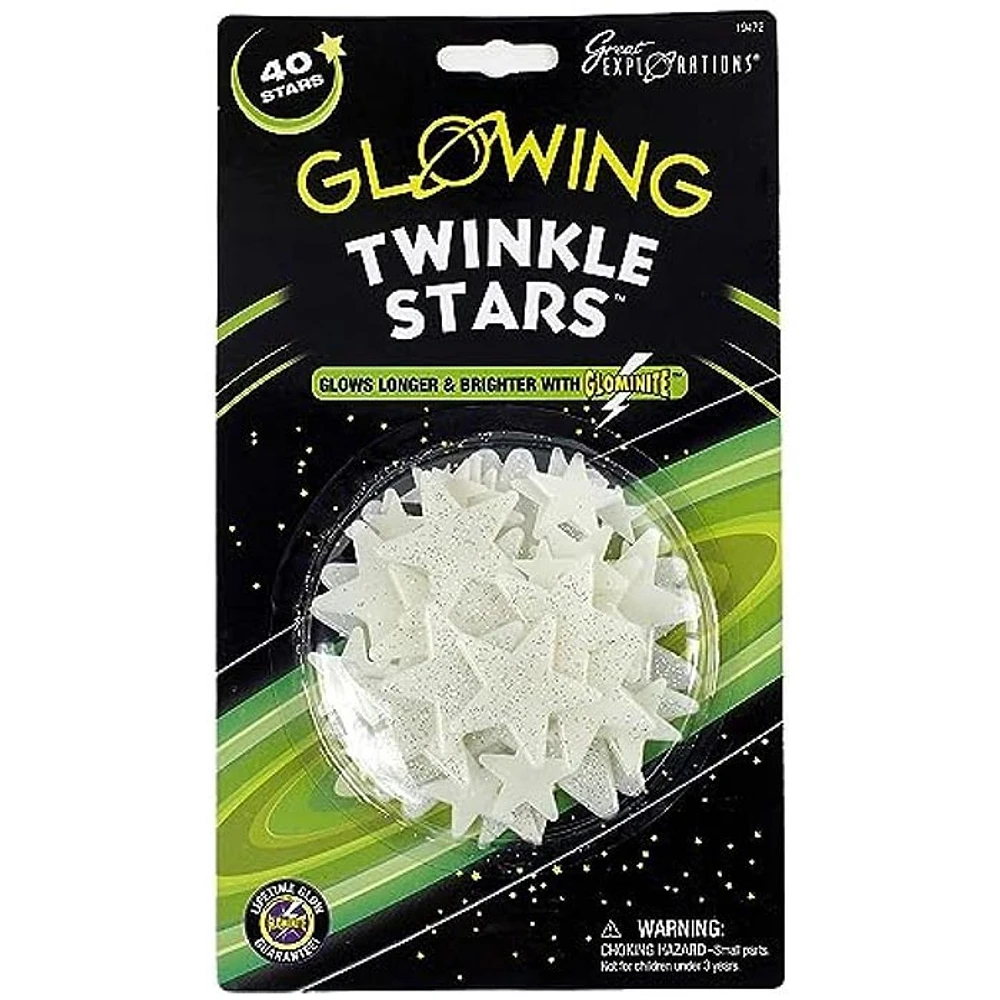 Twinkle Glow in the Dark Stars Kit 40 pcs