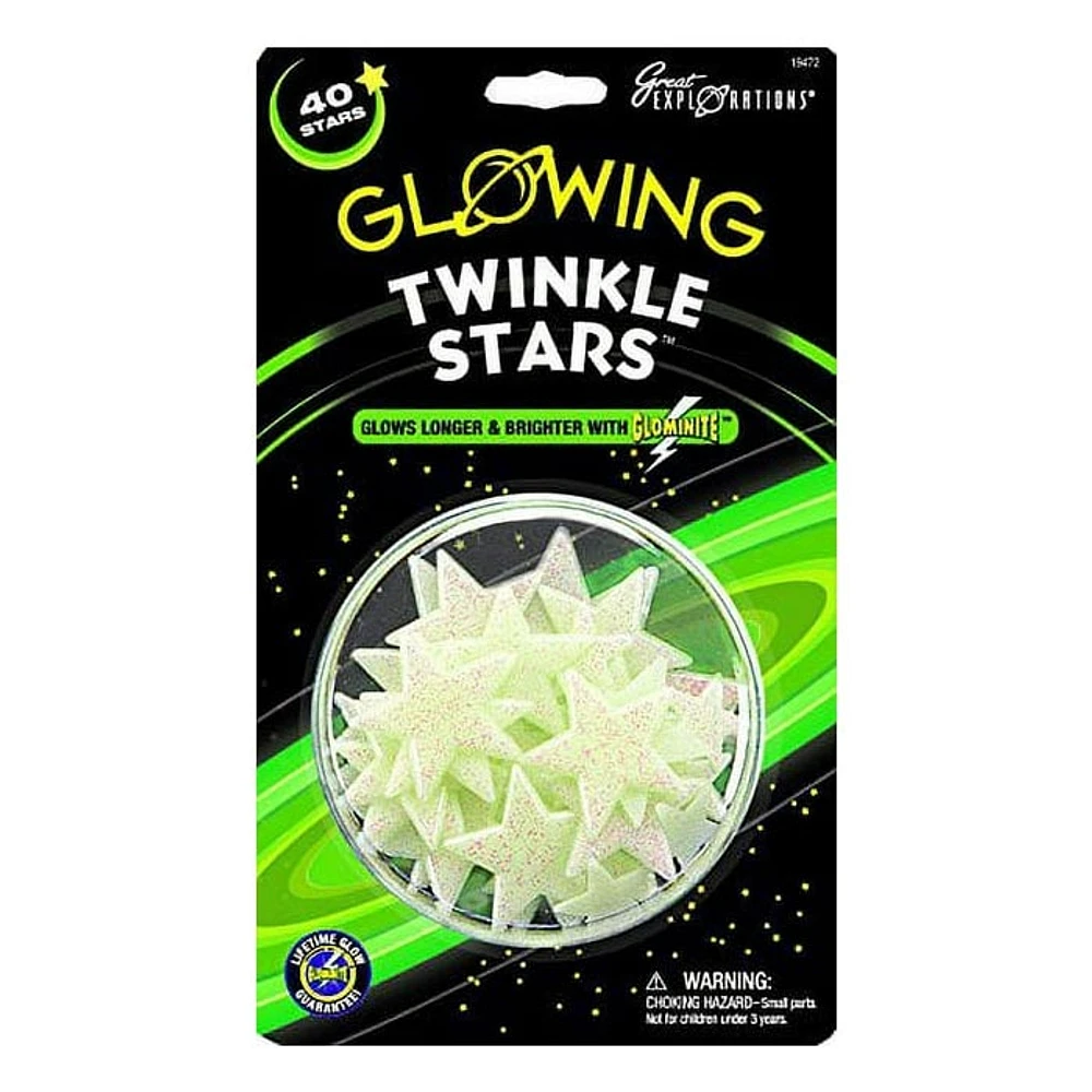 Twinkle Glow in the Dark Stars Kit 40 pcs