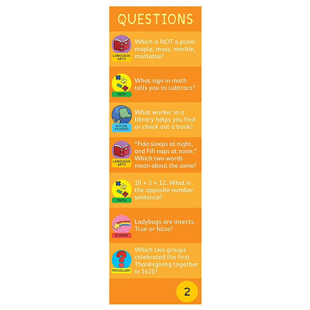 Brain Quest – Grade 2 Cards