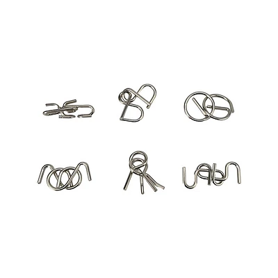 Twisted Wire Puzzle Set of 6