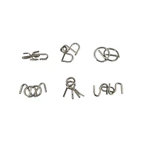 Twisted Wire Puzzle Set of 6