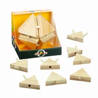 Bamboo Puzzle Brain Teasers Puzzles (Random Pick)