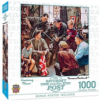 Saturday Evening Post –  Norman Rockwell – Homecoming Marine 1000 Pieces Jigsaw Puzzle