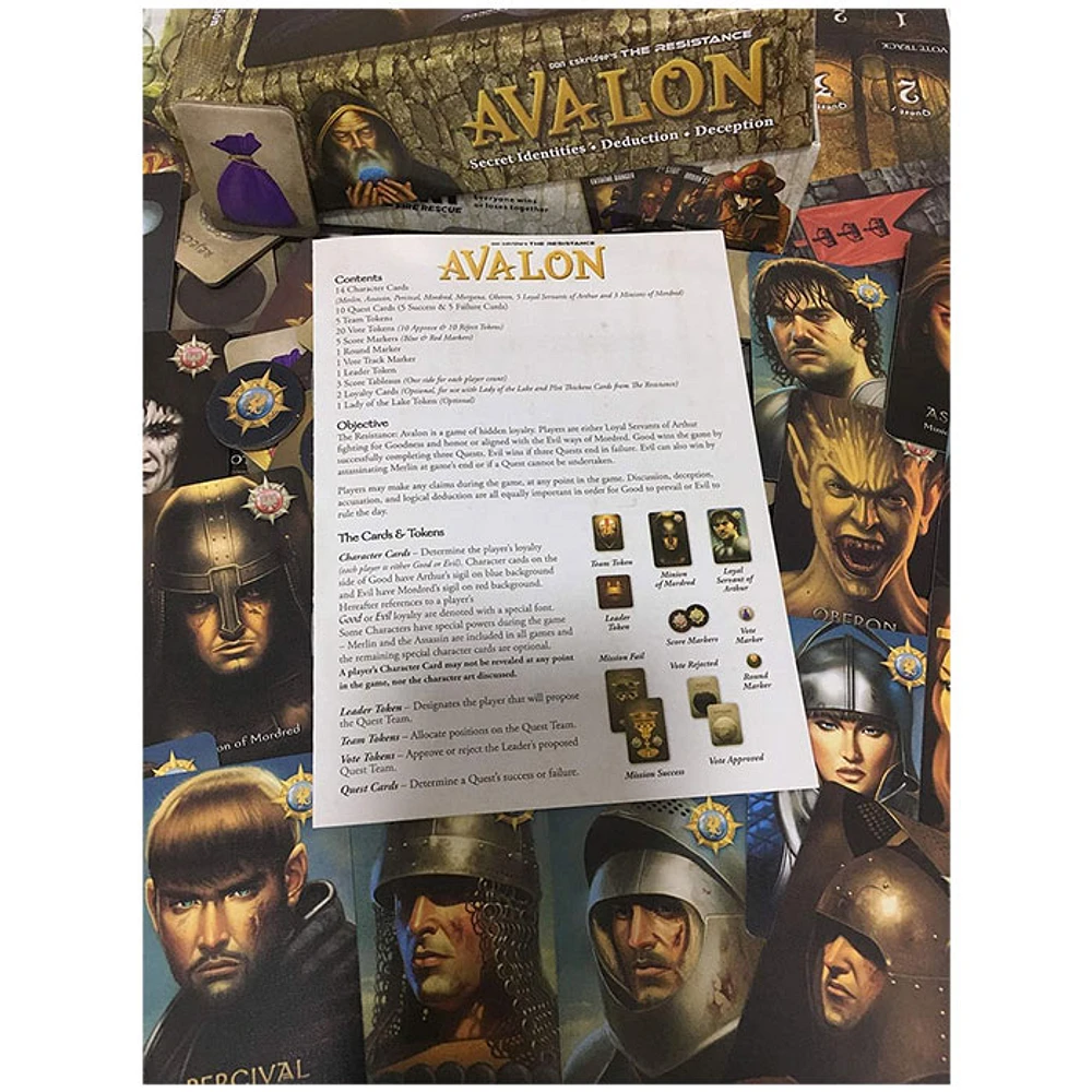 The Resistance: Avalon Card Game