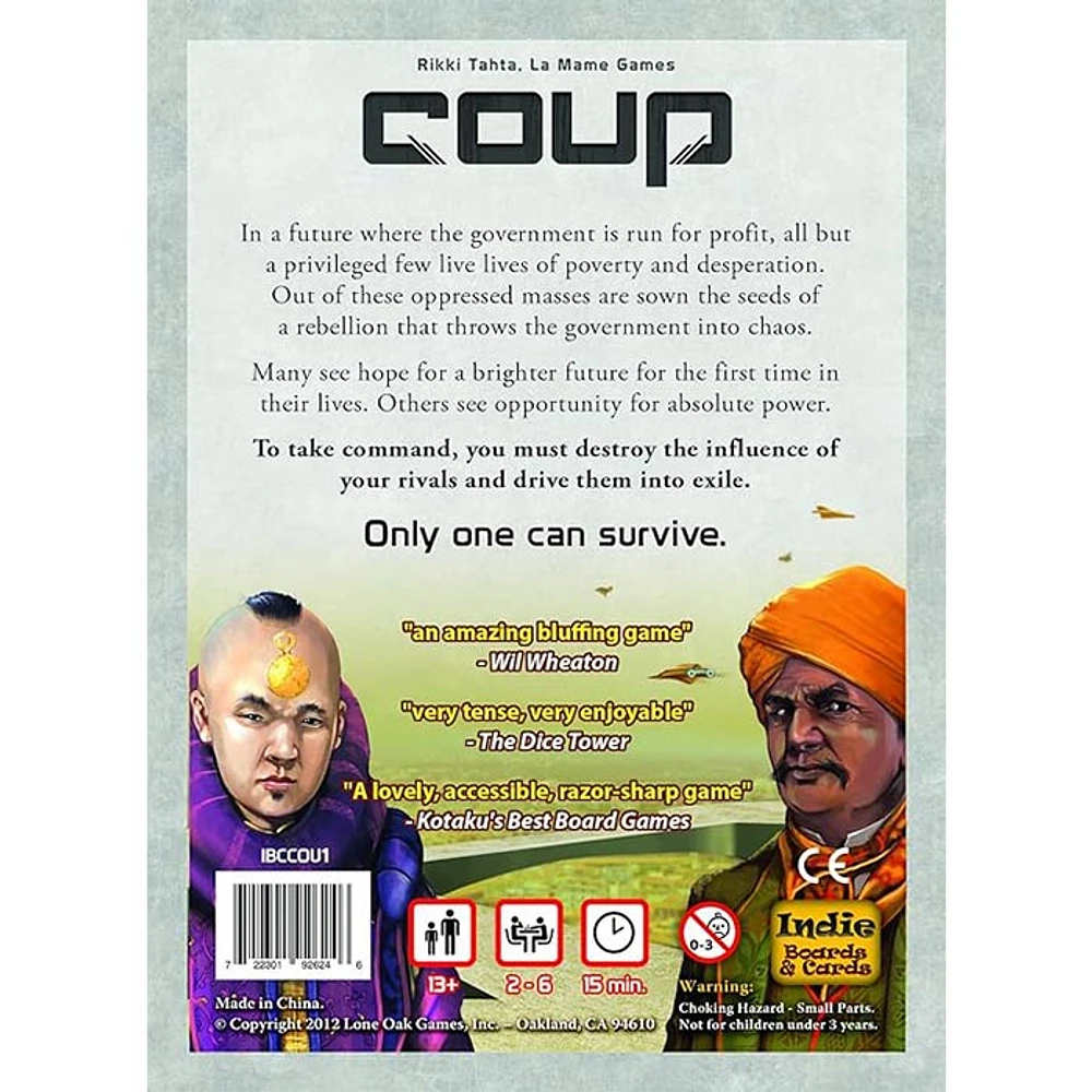 Coup Card Game