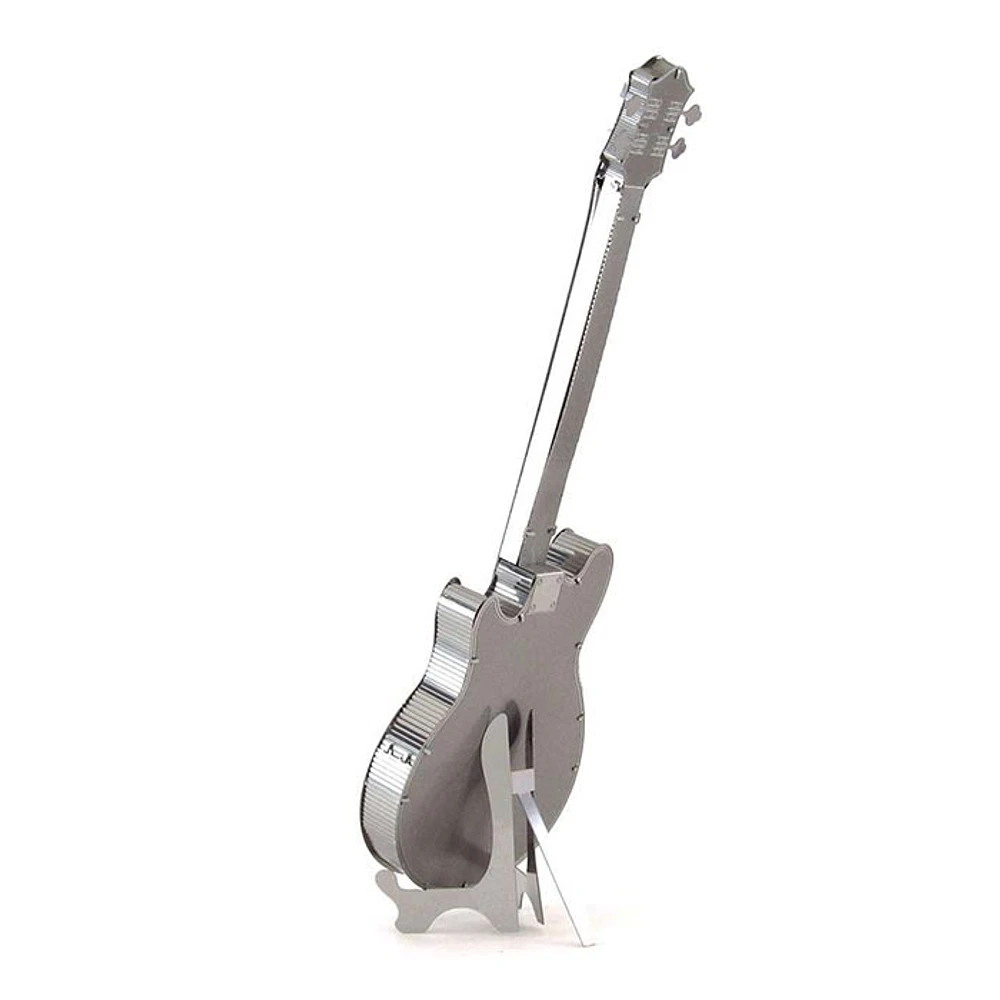 Metal Earth Electric Bass Guitar 3D Model Kit