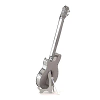 Metal Earth Electric Bass Guitar 3D Model Kit