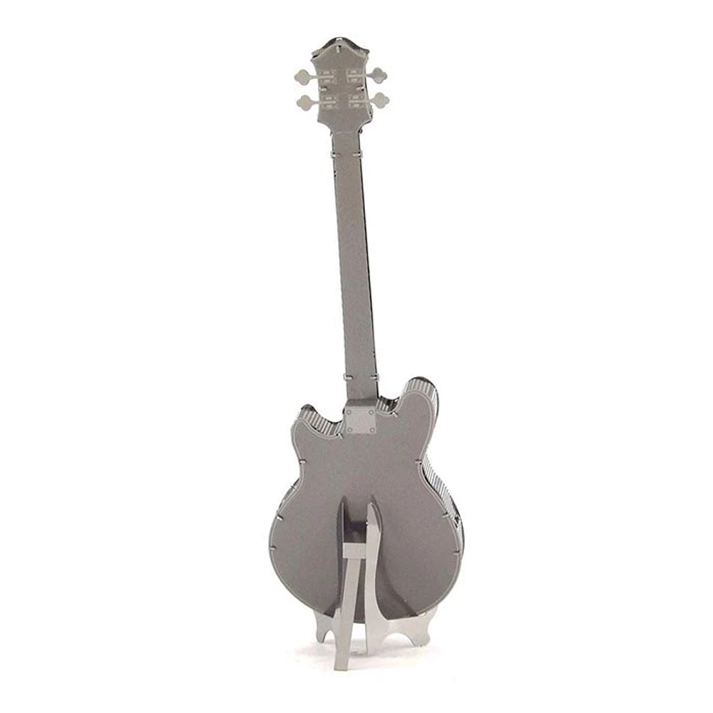 Metal Earth Electric Bass Guitar 3D Model Kit