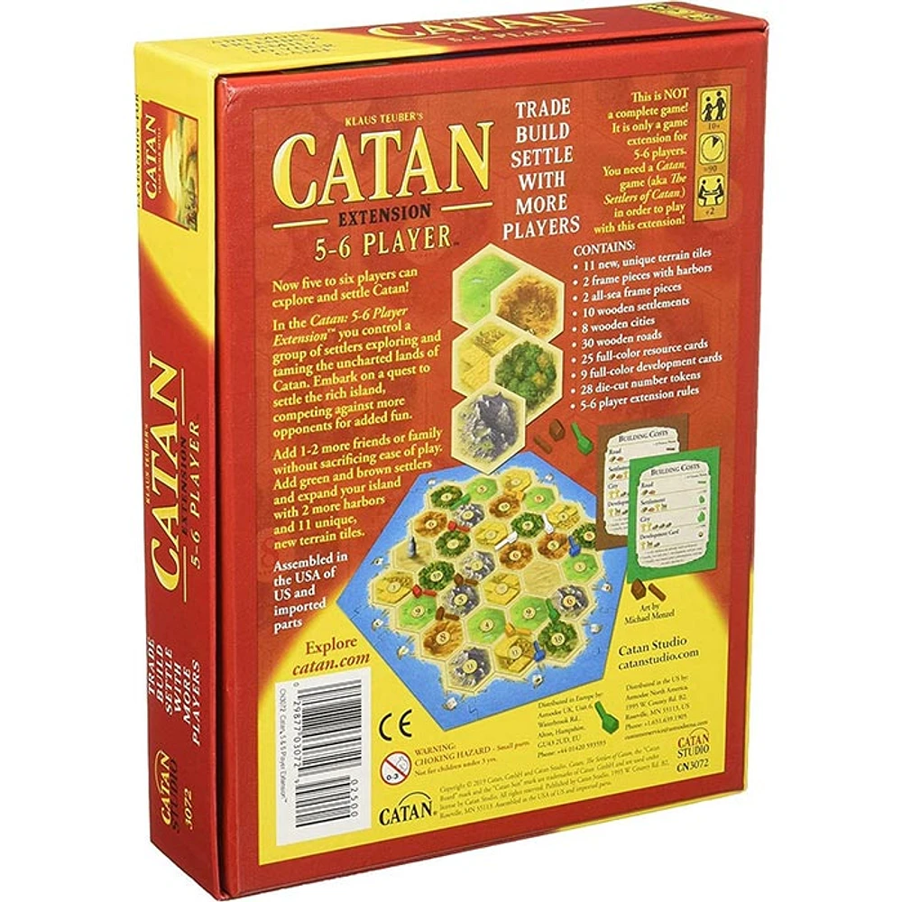 Settlers of Catan 5th Edition 5-6 Player Extension