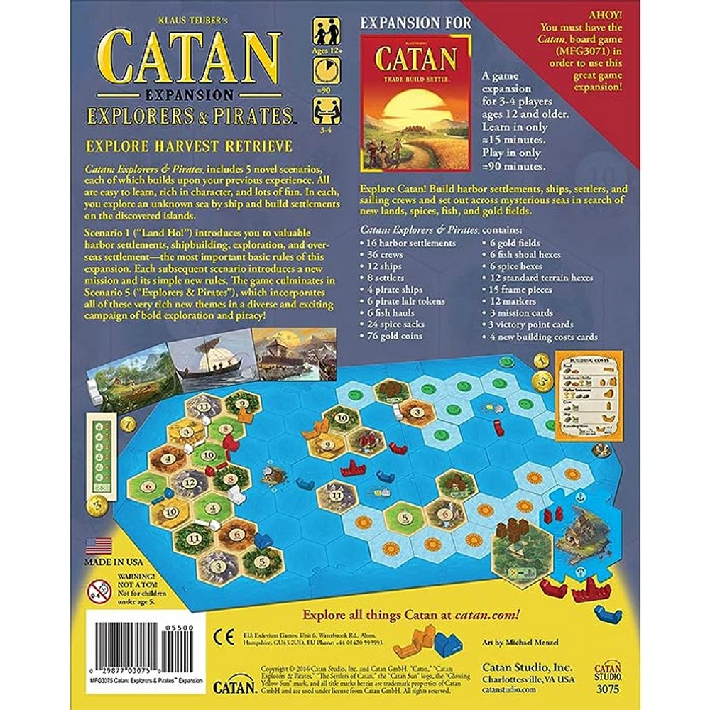 Catan: Explorers & Pirates 5th Edition