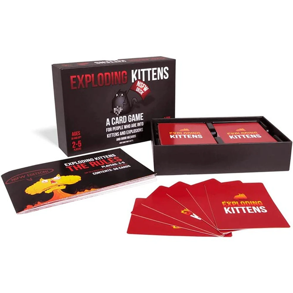 Exploding Kittens NSFW Edition