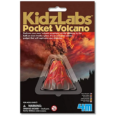 4M Kidzlabs Pocket Volcano Science Kit