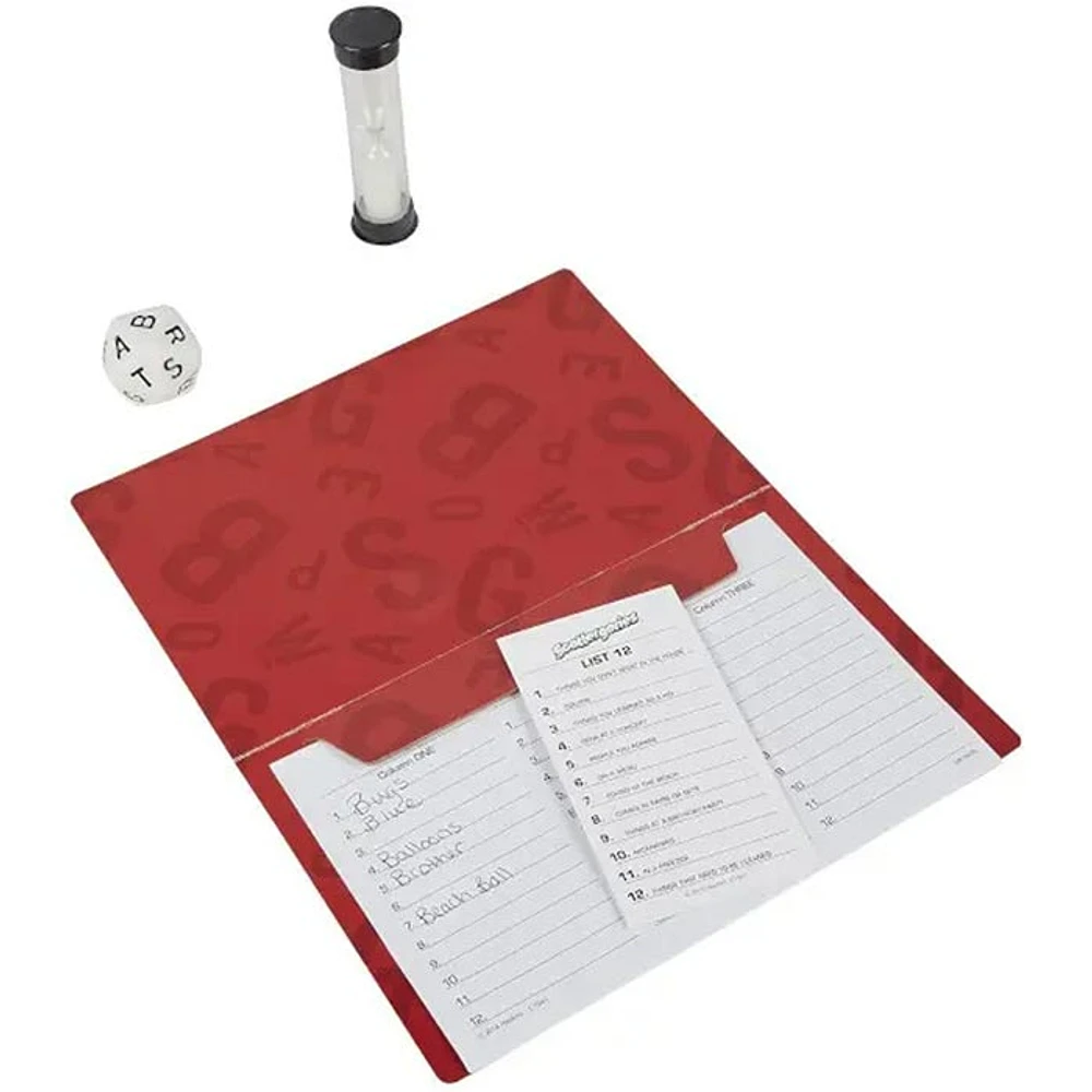 Scattergories Game